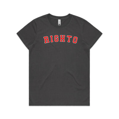 RightO Red - 4065 Womens Faded Tee Thumbnail