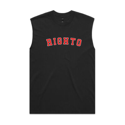 RightO Red - 5084 Mens Heavy Faded Tank Thumbnail