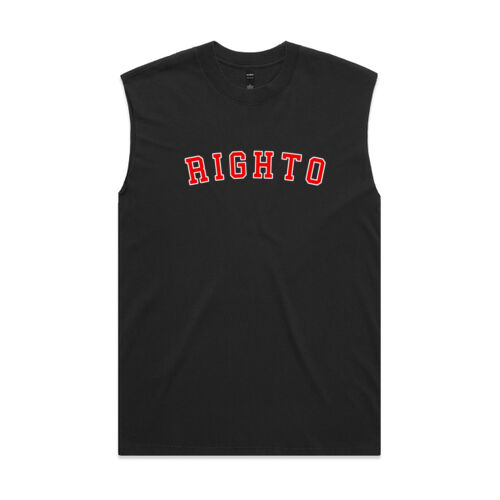 RightO Red - 5084 Mens Heavy Faded Tank Thumbnail